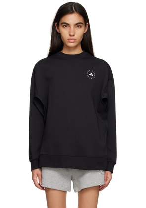 adidas by Stella McCartney Black Cutout Sweatshirt