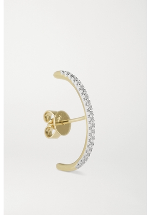 STONE AND STRAND - Suspender 10-karat Gold Diamond Earring - One size