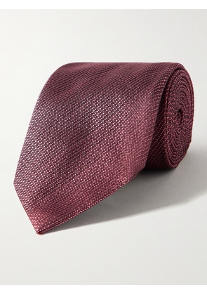 TOM FORD - 8cm Silk-Jacquard Tie - Men - Pink