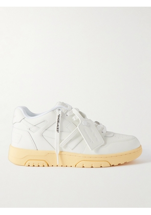 Off-White - Out of Office Leather Sneakers - Men - White - EU 39
