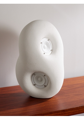 TRANSPARENT SPEAKER - Acoustic Sculpture Jesmonite Speaker - Men - White