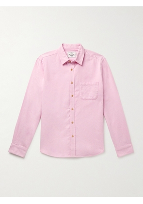 Portuguese Flannel - Teca Cotton-Flannel Shirt - Men - Pink - XS