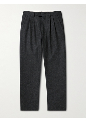 NN07 - Fritz 1078 Pleated Twill Trousers - Men - Gray - 28W 32L