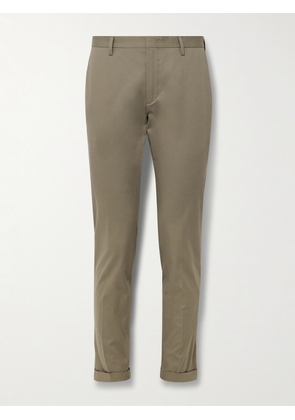 Paul Smith - Slim-Fit Cotton-Blend Twill Trousers - Men - Brown - UK/US 30