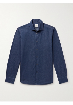 Paul Smith - Slim-Fit Cotton-Chambray Shirt - Men - Blue - S
