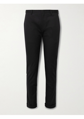 Paul Smith - Slim-Fit Cotton-Blend Twill Trousers - Men - Black - UK/US 30