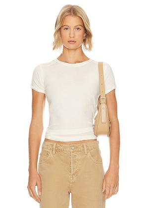 Free People x We The Free Wild Tee in Ivory. Size L, M, S, XL.