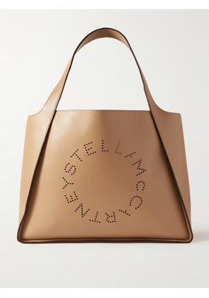 Stella McCartney - Perforated Vegetarian Leather Tote - Neutrals - One size