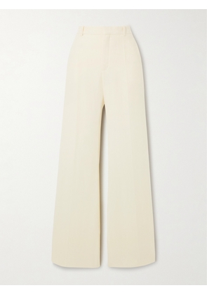 Chloé - Linen Wide-leg Pants - Cream - FR34,FR36,FR38,FR40,FR42,FR44,FR46