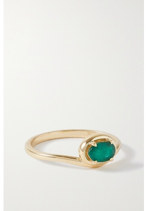 STONE AND STRAND - Bonbon Merge 10-karat Gold Emerald Ring - 5,6,7,8