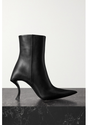 Balenciaga - Hourglass Leather Ankle Boots - Black - IT35,IT36,IT37,IT38,IT39,IT40