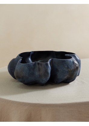 L'Objet - Timna Large Porcelain Bowl - Blue - One size