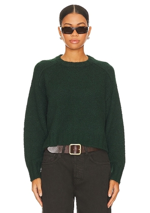 PISTOLA Adina Everyday Sweater in Dark Green. Size L, XL.