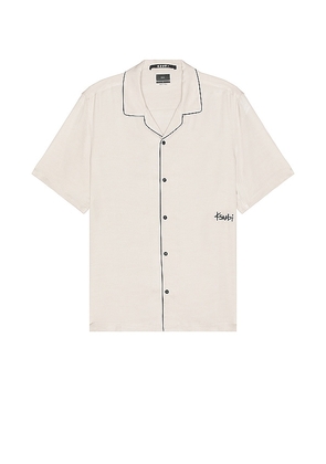 Ksubi 1999 Downtown Shirt in Light Grey. Size L, M.