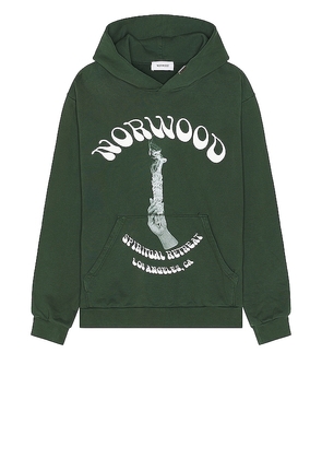 Norwood Hardrock Hoodie in Dark Green. Size L, M, XL/1X.