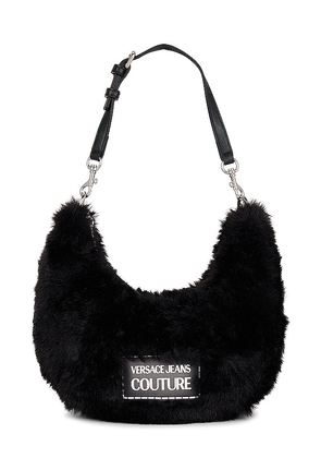 Versace Jeans Couture Fluffy Bag in Black.