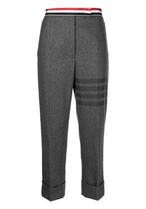 Thom Browne 4-Bar motif tailored trousers - Grey