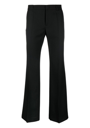 A BETTER MISTAKE crease-effect tailored trousers - Black
