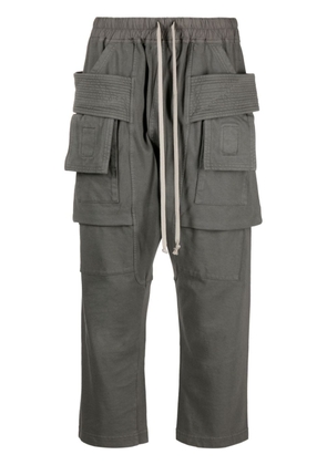 Rick Owens DRKSHDW drawstring drop-crotch trousers - Grey
