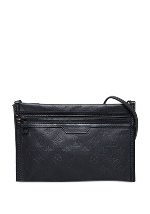 Louis Vuitton 2019 pre-owned Double Flat Messenger bag - Black