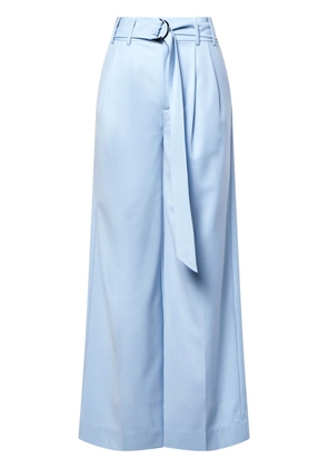 Equipment Armand belted palazzo trousers - Blue
