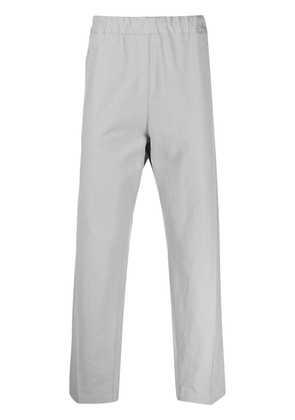 MM6 Maison Margiela elasticated wide-leg trousers - Grey