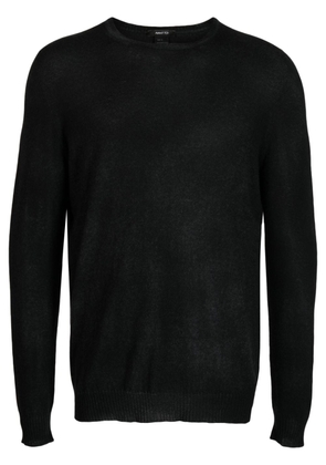 Avant Toi crew-neck cashmere jumper - Black