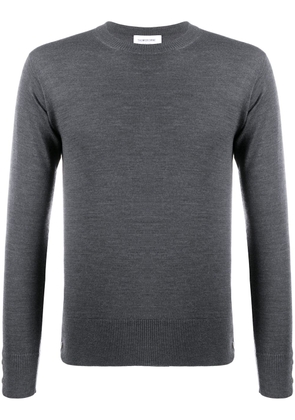 Thom Browne RWB stripe jumper - Grey