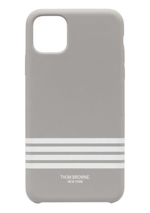 Thom Browne 4-Bar iPhone 11 Pro Max case - Grey