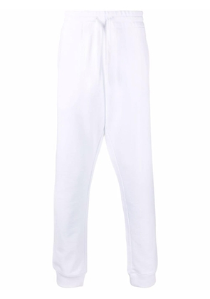 Moschino logo print track pants - White