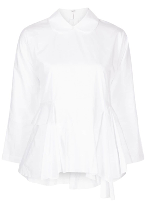 Comme des Garçons TAO layered-detail cotton shirt - White
