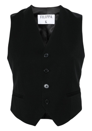 Filippa K tailored wool waistcoat - Black