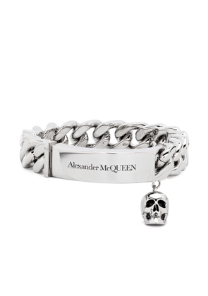 Alexander McQueen Identity chain bracelet - Silver