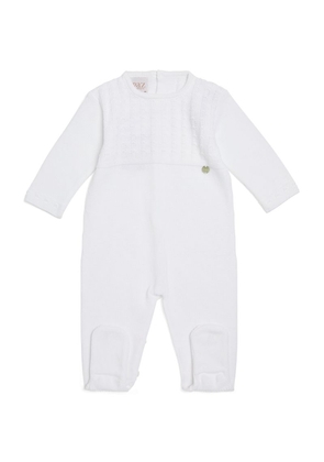 Paz Rodriguez Cotton Collared All-In-One (0-12 Months)