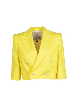 Women's Yellow Blazer