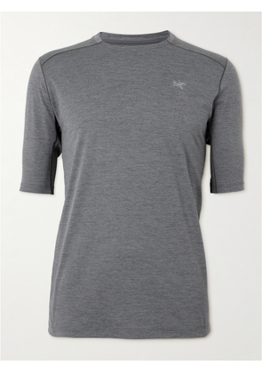 Arc'teryx - Cormac Logo-Print Phasic™ LT T-Shirt - Men - Gray - S