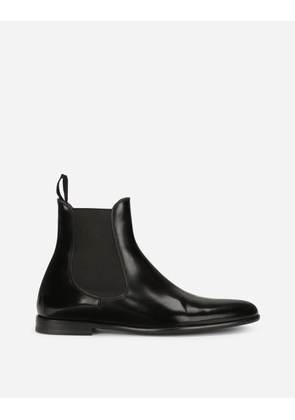 Dolce & Gabbana Beatles - Man Boots Black Leather 42.5
