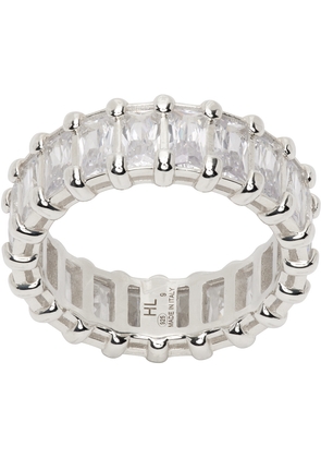 Hatton Labs Silver Baguette Eternity Ring
