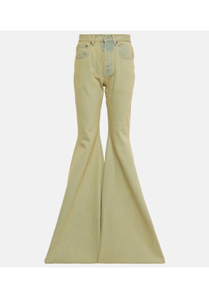 Vetements High-rise flared jeans