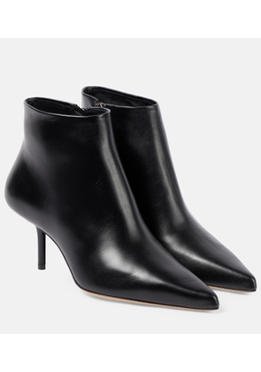 Max Mara Leather ankle boots