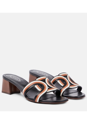 Tod's Kate leather mules
