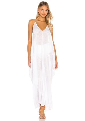 Pitusa Grecian Dress in White. Size XS/S.