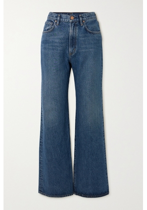 GOLDSIGN - + Net Sustain The Tanner Organic High-rise Straight-leg Jeans - Blue - 23,24,25,26,27,28,29,30,31,32
