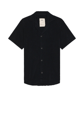 OAS Cuba Terry Shirt in Black. Size XL/1X.