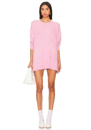 Show Me Your Mumu Bonfire Sweater in Pink. Size L, M, XL, XS.