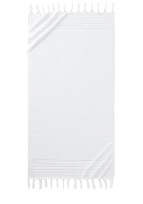 UGG Home Ava Bath Towel in White.