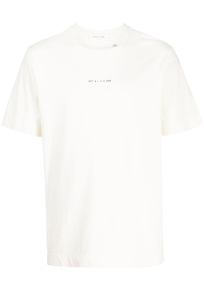 1017 ALYX 9SM logo-print crew-neck T-shirt - Neutrals
