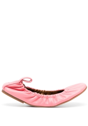 ATP Atelier Teano leather ballerina shoes - Pink