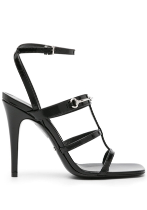 Gucci Horsebit-detail leather sandals - Black