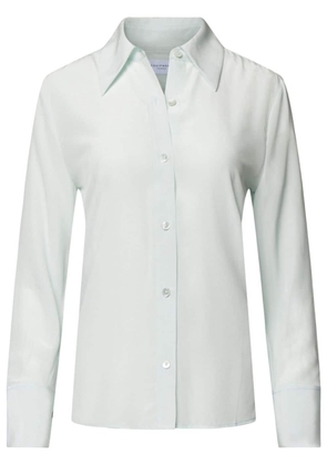 Equipment Leona button-up silk shirt - White